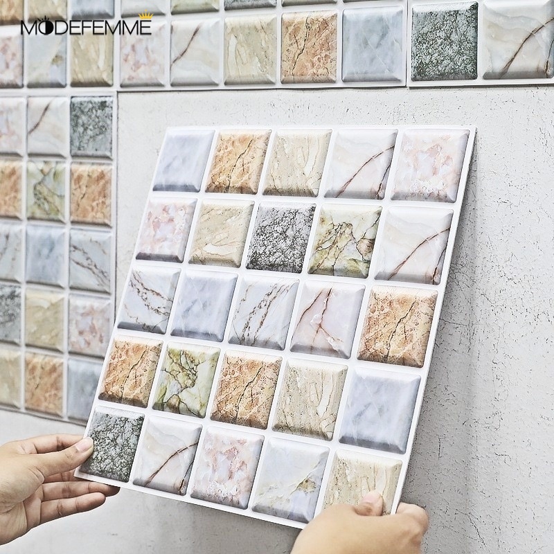 [ 3D stereo waterproof and moisture-proof wall sticker Decoration for Home kitchen Living Room Bedroom ]