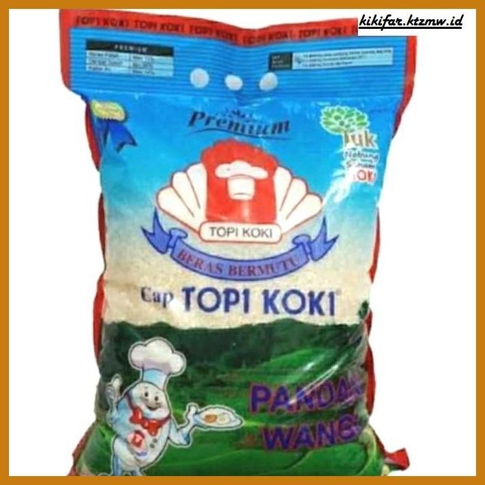 

ANEKA-BERAS- BERAS TOPIKOKI PANDAN WANGI 5 KG -BERAS-SEHAT.