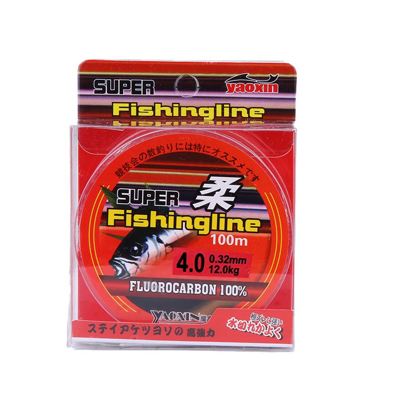 Senar Tali Pancing Super Fishingline Line 4.0 Bening 0.32 mm