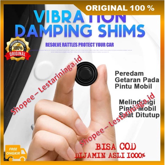 Car Spin Gasket Vibration Damping Shims Peredam Getaran Pada Mobil 8Pcs  ORIGINAL