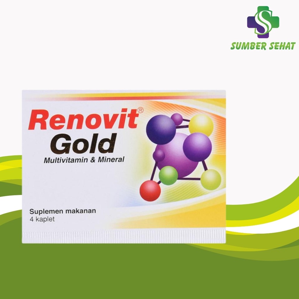 RENOVIT GOLD STRIP ISI 4 TABLET