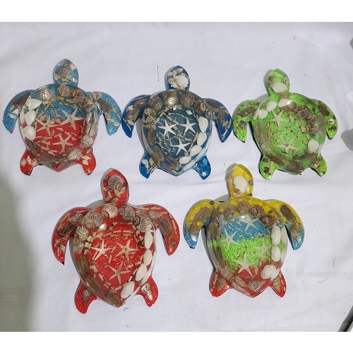Asbak Rokok Asbak Unik Motif Binatang Laut Bahan Resin Kuat dan Anti Pecah