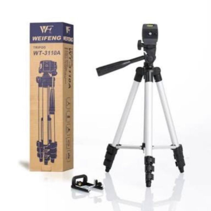 [3110] Tripod Hp/ Tripod Camera Panjang 1 Meter Kuat Dan Kokoh