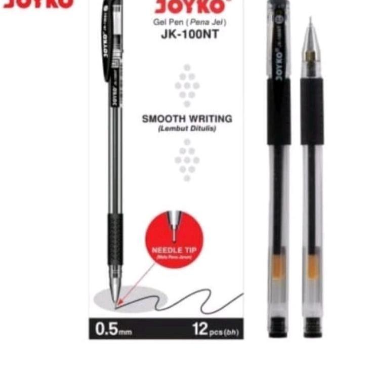 

[BaM㊓] Pulpen Gell Joyko Jk - 100 / Jk - 100NT / (12pcs) ||Lagi viral