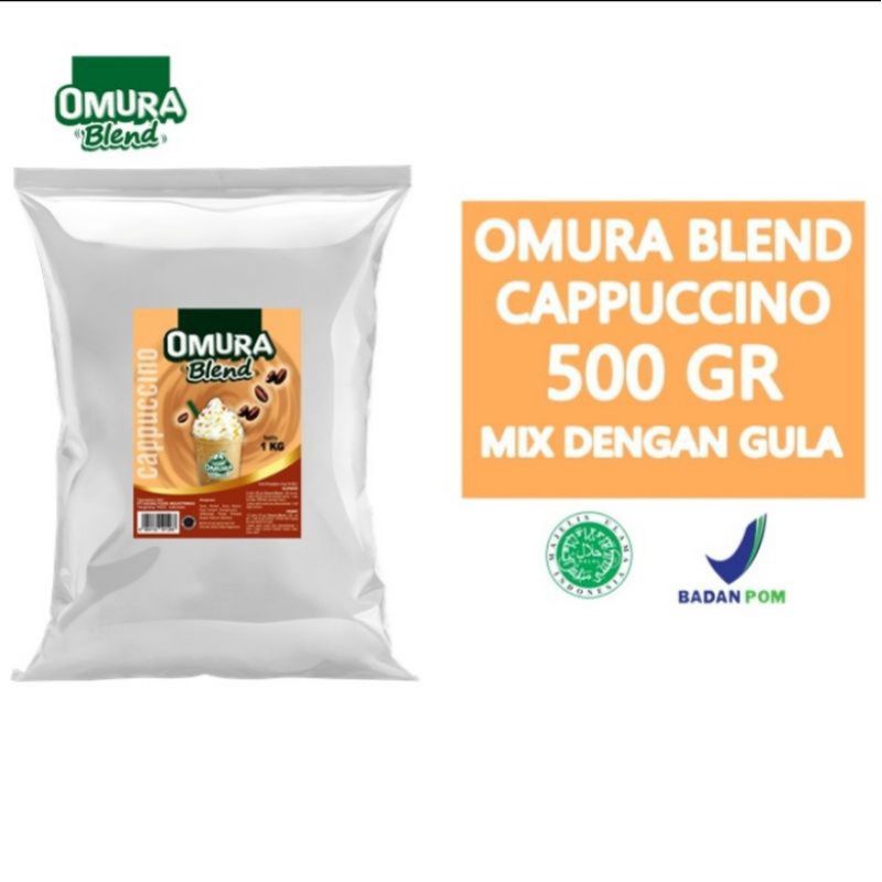 

POWDER MINUMAN OMURA BLEND CAPPUCINO 500 GRAM