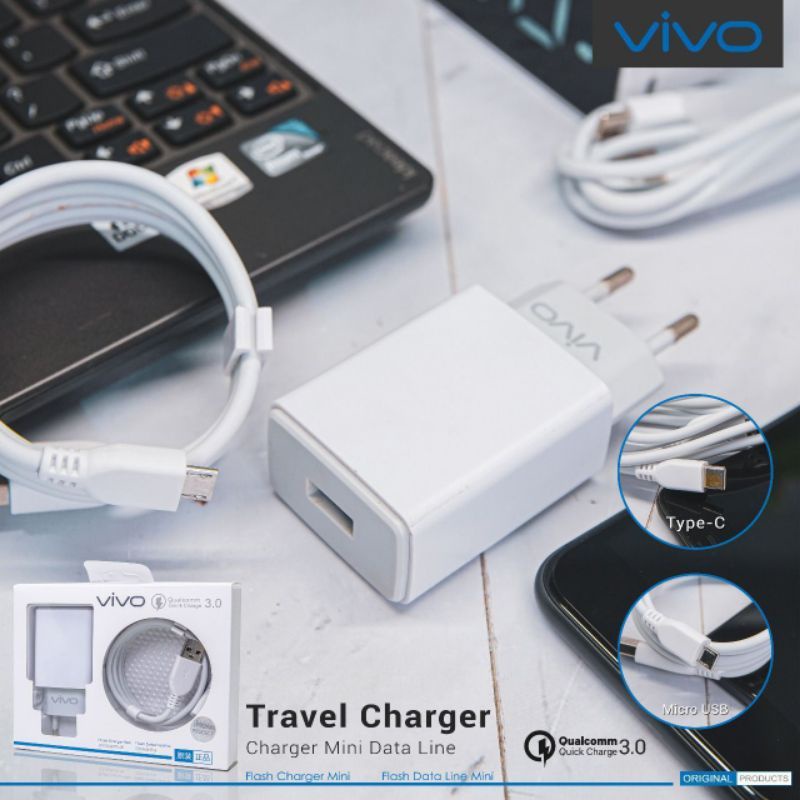 CHARGER VIVO QUALCOM 4.0 ORIGINAL KN - MICRO USB