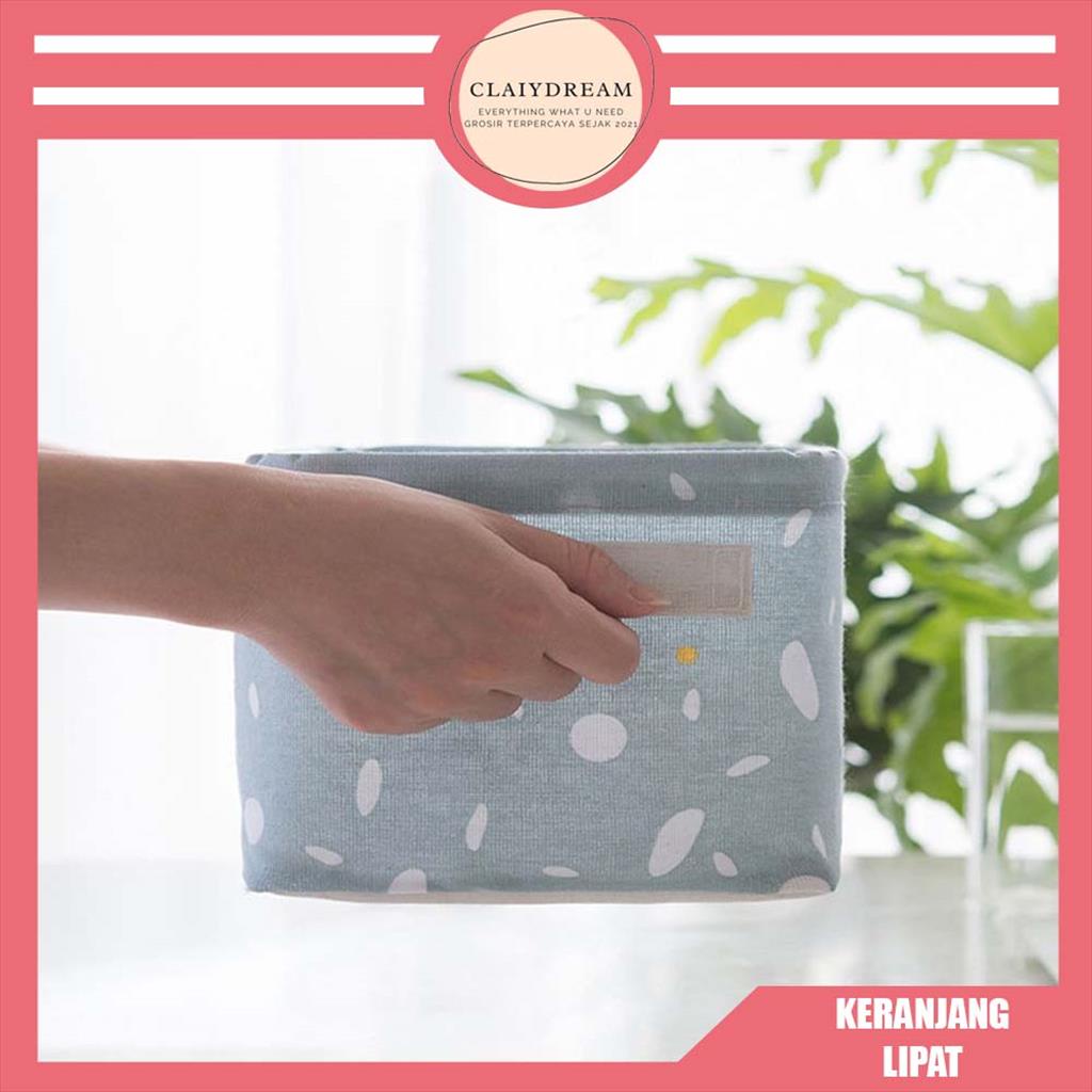 Box Keranjang Lipat / Box Organize / Kotak Penyimpanan Serbaguna