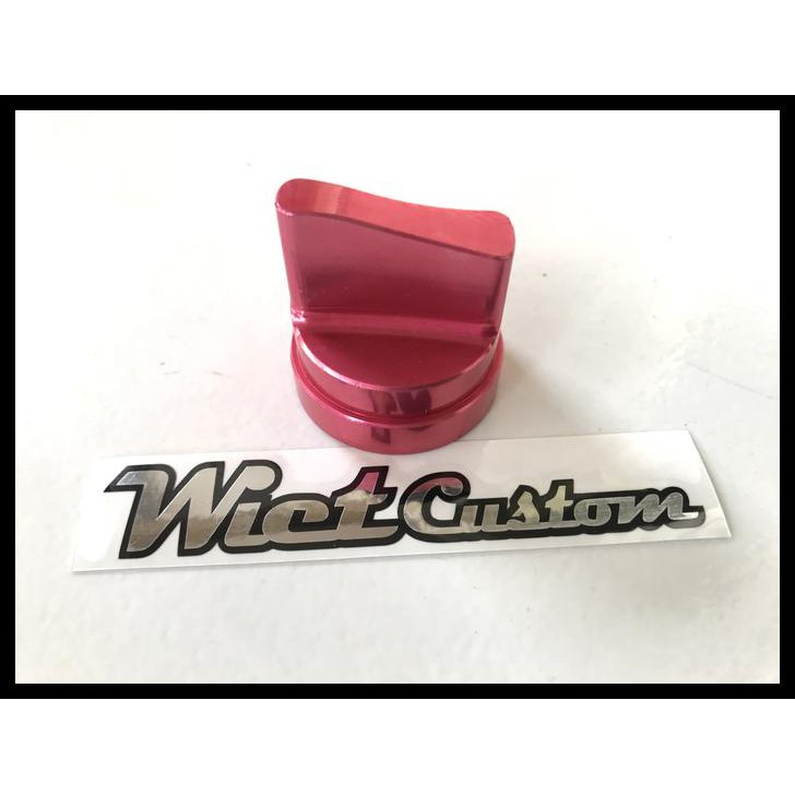 Promo Knob Puteran Cetekan Cnc Anodize Keyless Honda Pcx Vario Scoopy Beat Berkelas