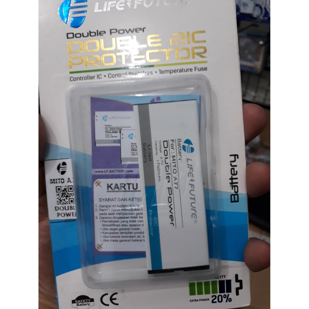 Batre Baterai Mito A77 - Batt Battery Batterai Battere Hp Handphone Mito A 77
