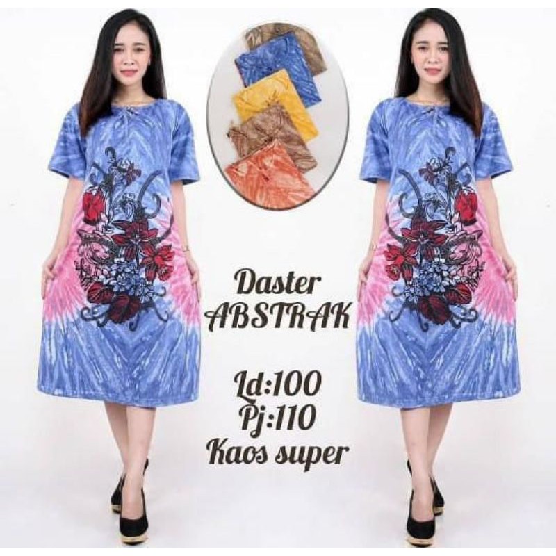 Daster Kaos Mutiara Baju Tidur Lengan Pendek Mall Grosir Fahion Batik Wanita Murah Berkualitas