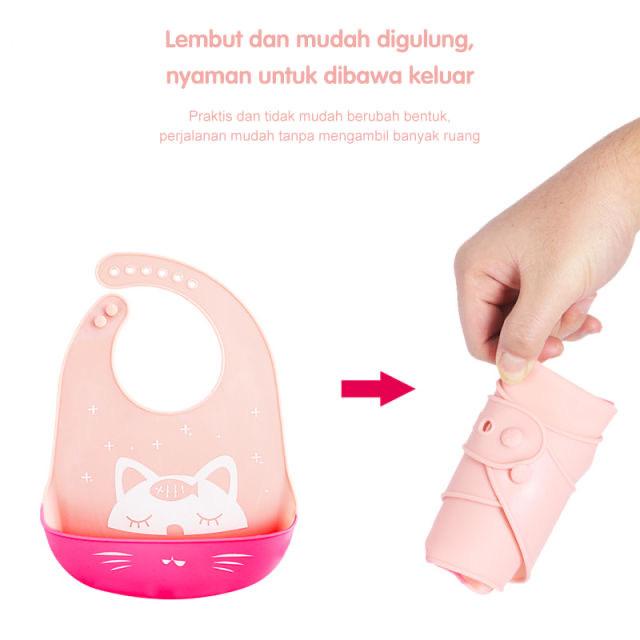 [PROMO!!! STOCK TERBATAS]  SLABBER SILIKON BAYI PREMIUM / CELEMEK MAKAN BAYI PREMIUM