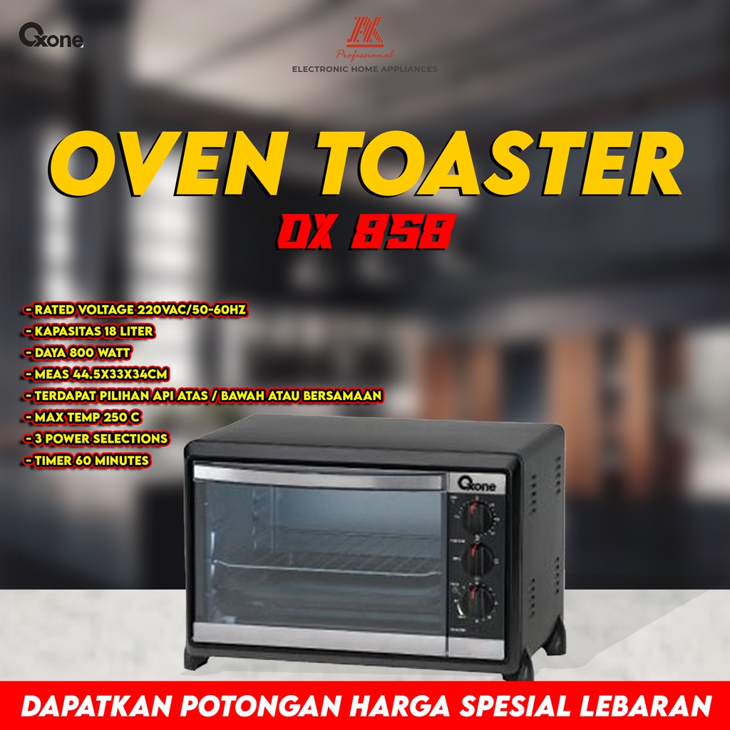 OXONE 2 IN 1 OVEN 18 L [OX 858]