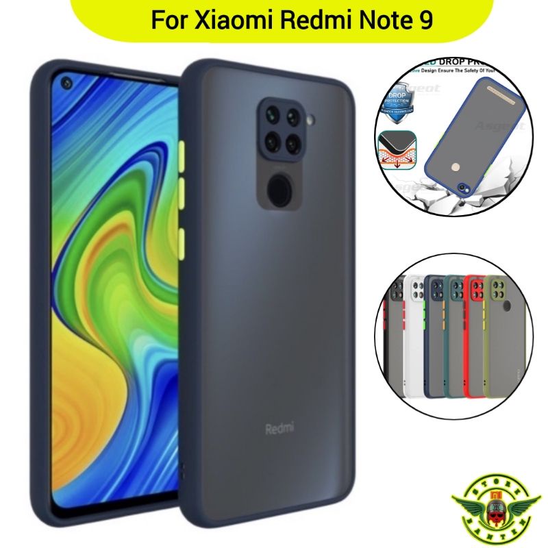 Case Redmi Note 9 - Xiaomi MiNote 9 Cover Fuze Akrilik Cafele Slim Kesing Cafele BackCase Matte