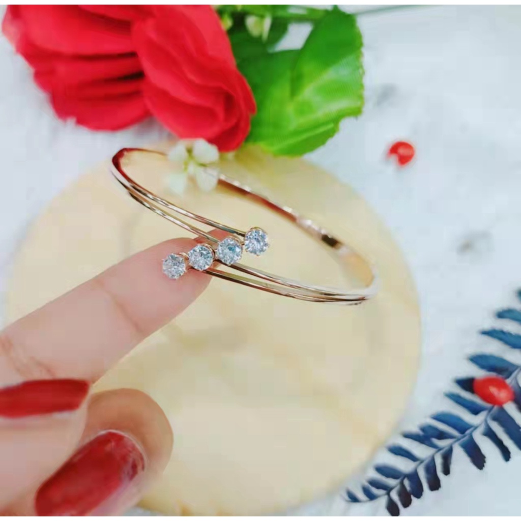 Gelang Titanium Permata Perhiasan 1203