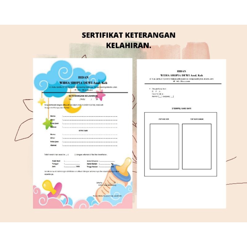 

SERTIFIKAT KETERANGANKELAHIRAN model D