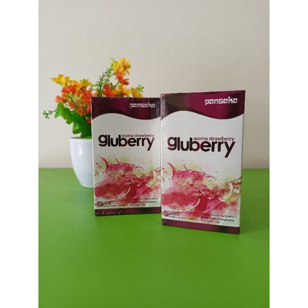 GLUBERRY COLLAGEN DRINK || ORIGINAL 100% || BERSEGEL & BARCODE