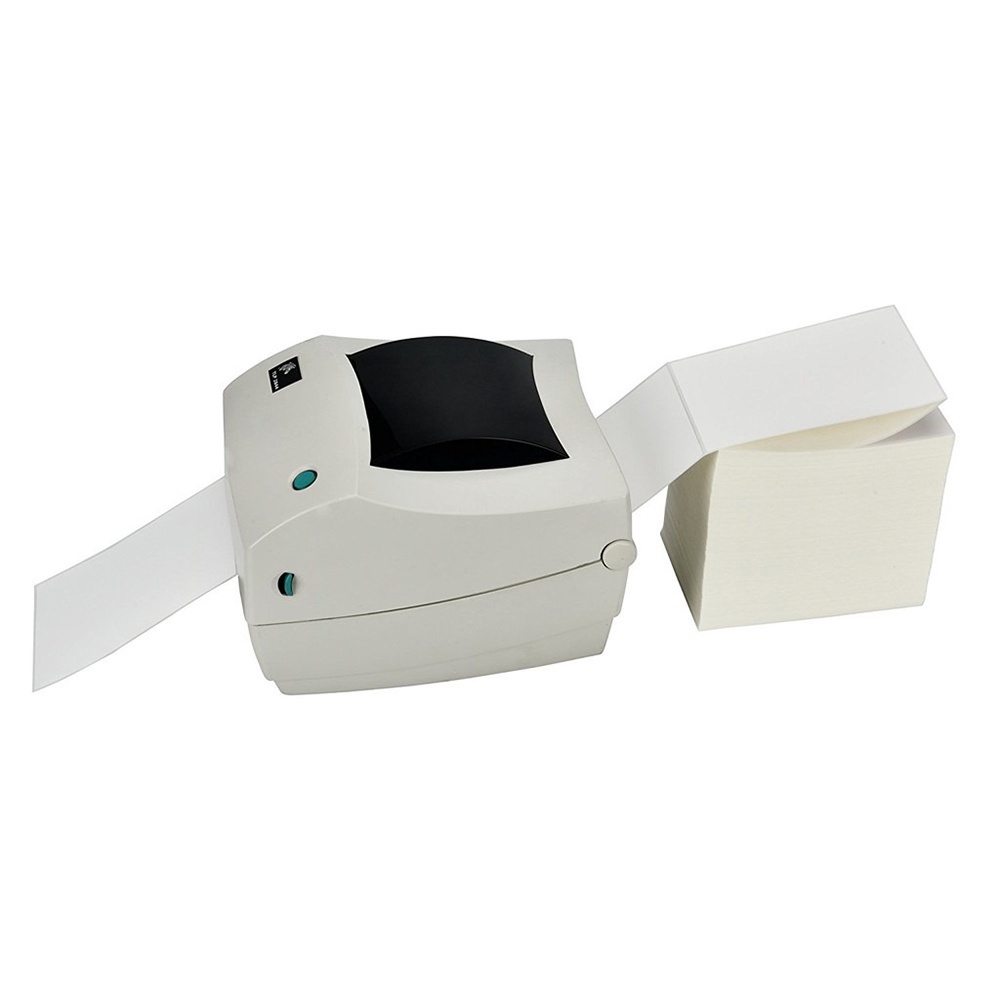 Kertas Label Printer Thermal 100x150 mm 500 Lembar Lipat