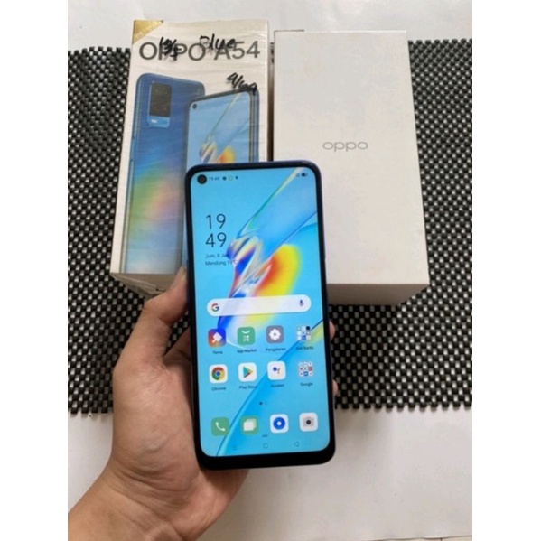 OPPO A54 RAM 4 ROM 64 SECOND ORIGINAL LIKE NEW