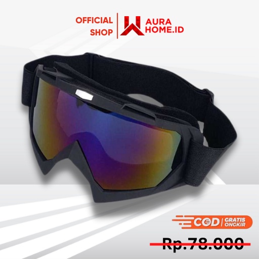 Kacamata Motor Motocross Ski Goggles Eye Protection Windproof / Kacamata Googles Goggle Gogle Goggle