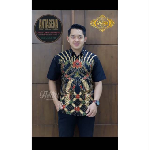 KEMEJA BATIK SOLO ANTASENA BATIK PRIA