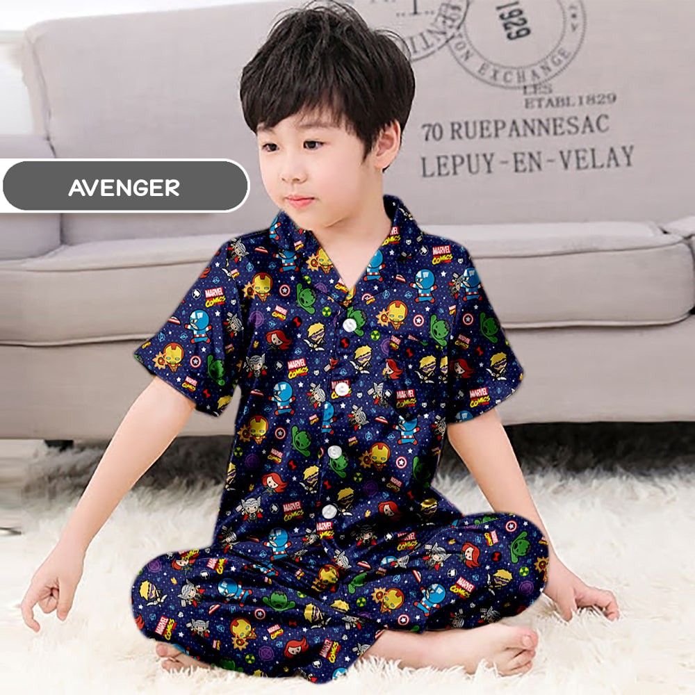 Piyama Anak  6-8 Tahun (Size 8) / Baju TIdur Anak Cewek (Size 8) / Baju Tidur Anak Cowok (Size 8)