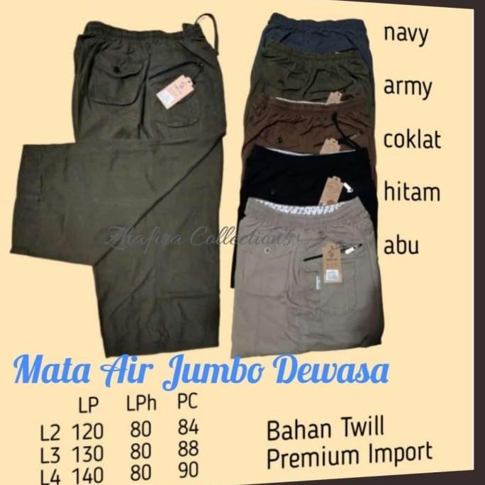 sirwal JUMBO size L2.L3.L4 sirwal mata air