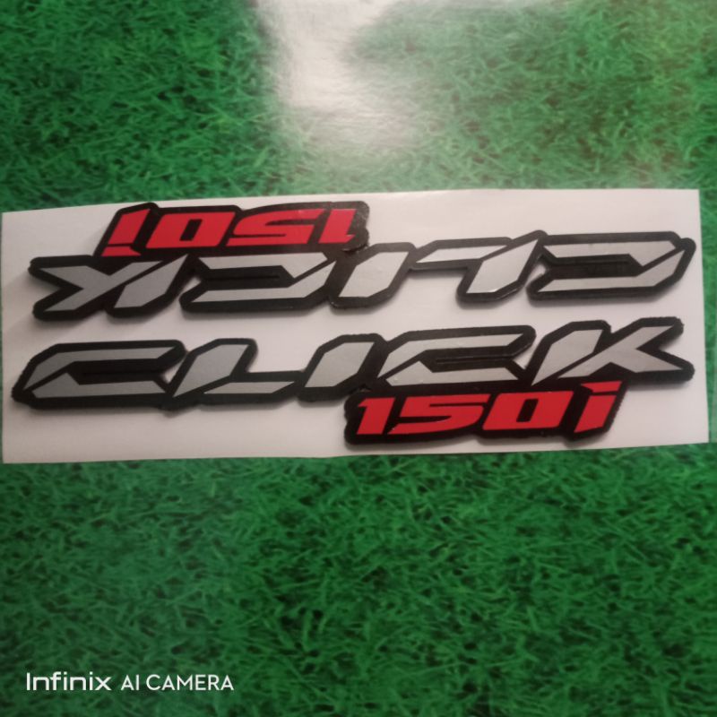 EMBLEM CLICK + 150i variasi motor vario