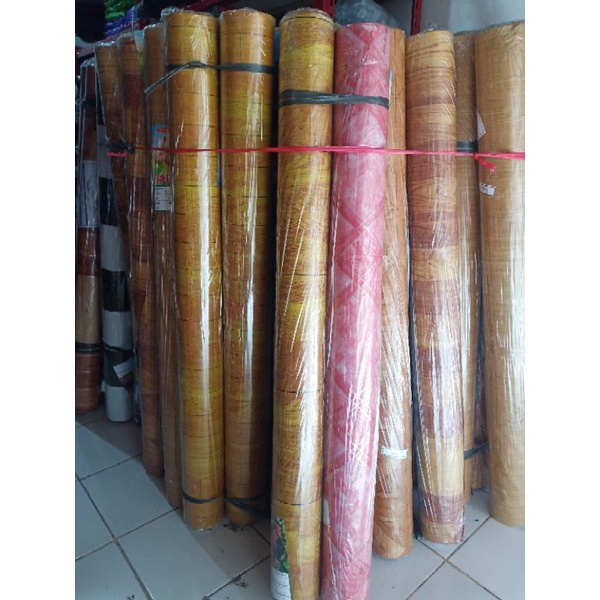 Termurah 1 Roll Karpet Plastik Vinyl Serbaguna  17 Meter