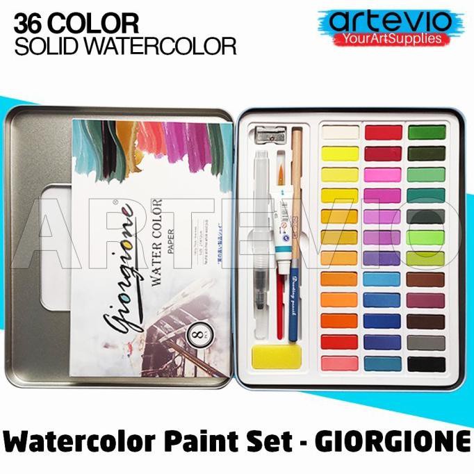 

Cat Air Giorgione / Watercolor Paint Set Giorgione 36 Colors