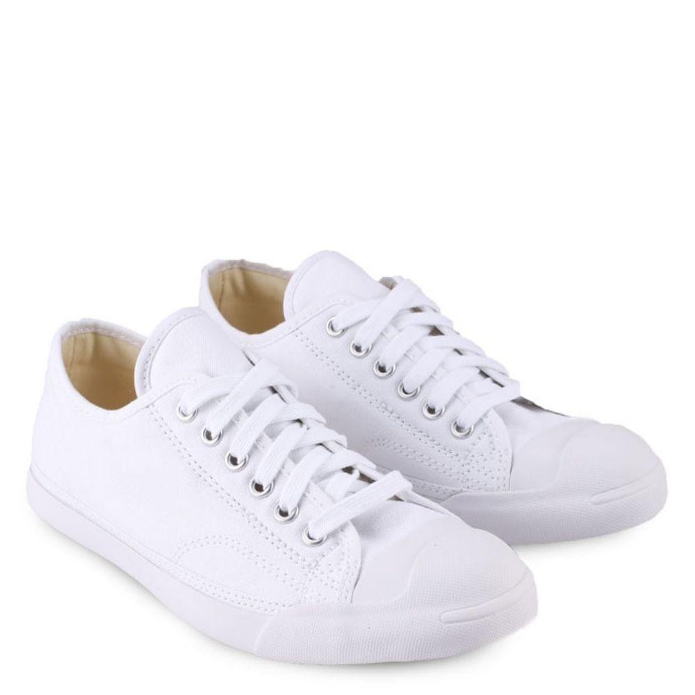 Sepatu Converse JP Jack Purcell Low Profile Canvas Color Classic White