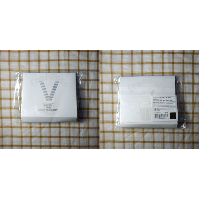 (BOOKED) Necklace Kun Wayv 3rd Debut Anniversary Official MD