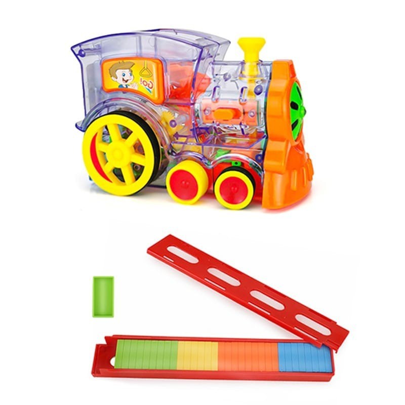 Domino train / Mainan Kereta Anak / Kereta Domino