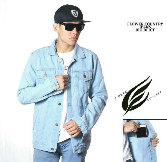 deondenim,,,JAKET JEANS STANDAR PRIA