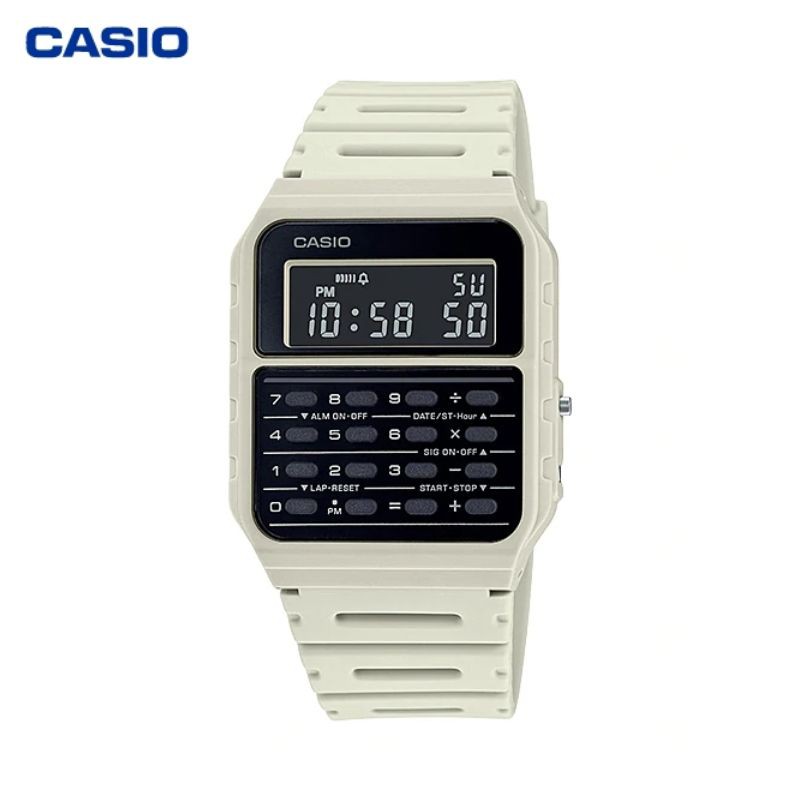 Jam Tangan Casio Ca 53w 1z Original Databank Ca53w Kalkulator Htam Indonesia