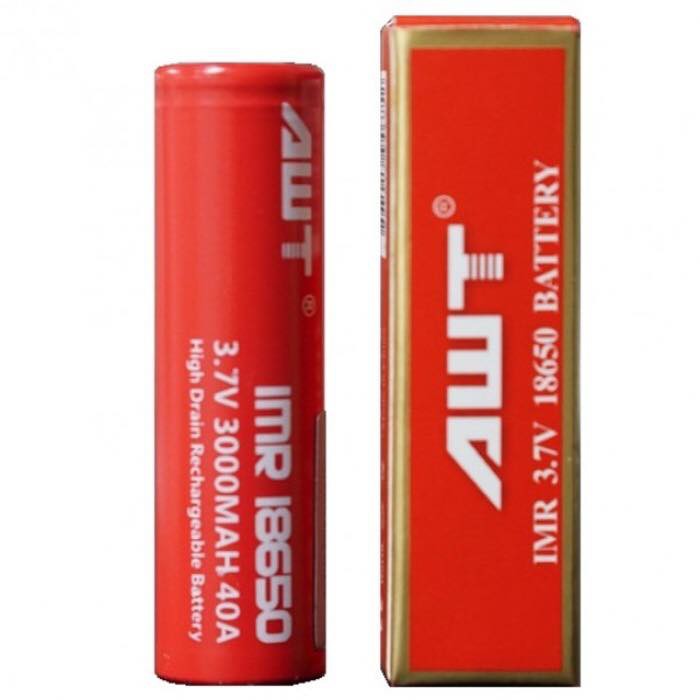 Baterai AWT merah 18650 3000mah clone