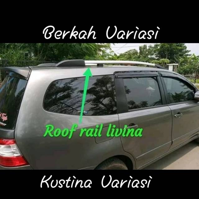 Roof rail ertiga 18 ertiga lama calya sigra dataun livina x gaer  dll