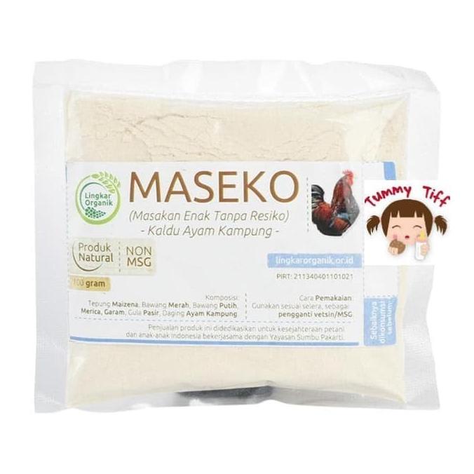 

[[COD]] Maseko REFILL Kaldu Organik AYAM Non MSG Lingkar Organik 100 gr TERLENGKAP Kode 404