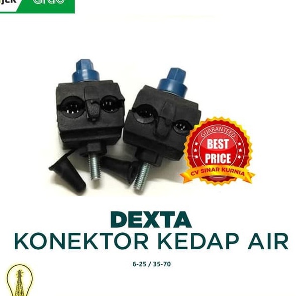 Dexta Conector Kedap Air penarik kabel PLN TIC TC penyambung kabel