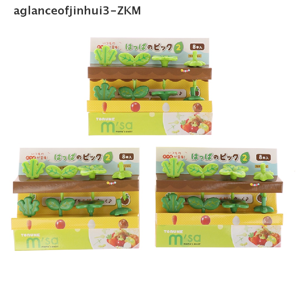 8pcs Picks Kue Buah Salade Mini Untuk Anak