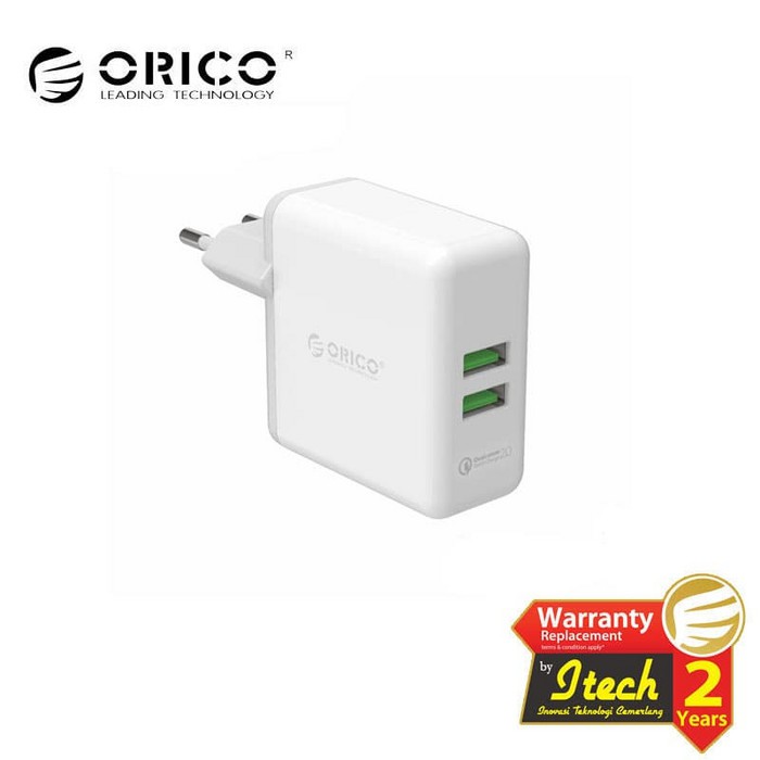 ORICO QCK-2U QC2.0 2 Port Charger