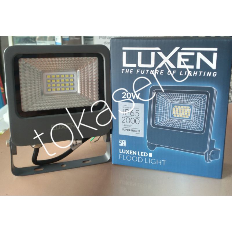 LUXEN LED floodlights 20 watt lampu sorot tembak Luxen
