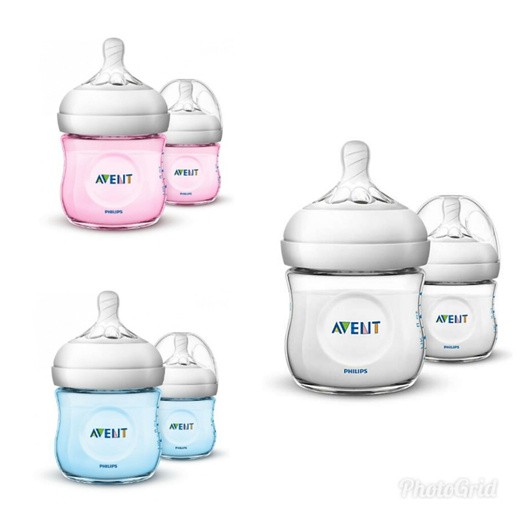 Philips Avent Natural Bottle 4oz 4 Oz  / 125ml 125 ml 0M+ Newborn Botol Susu Bayi