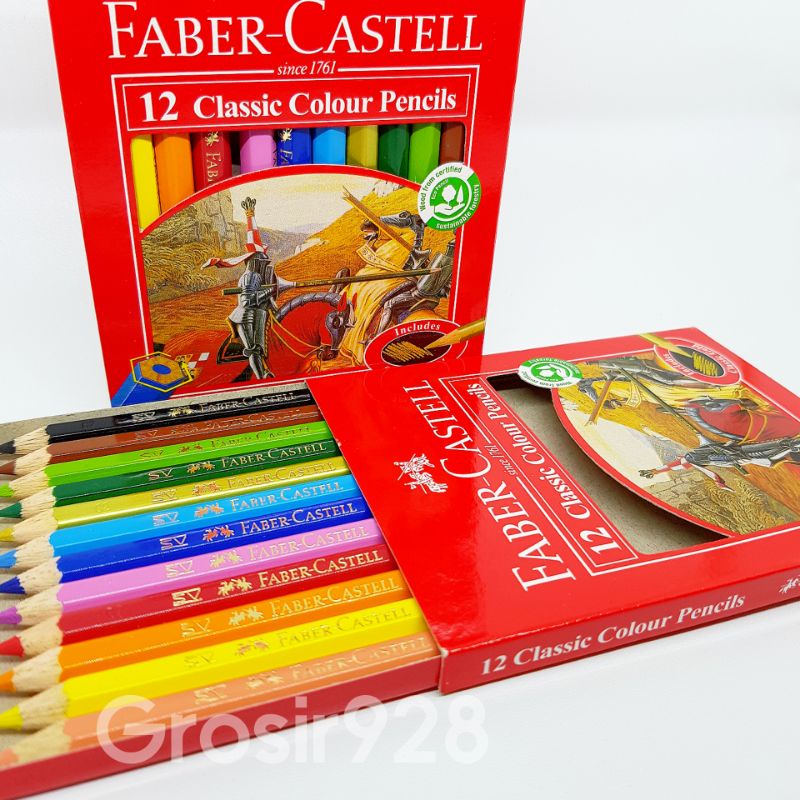 

Pensil Warna Faber Castell 12 Classic Colour Murah / Pencil Warna Mini / PENDEK dan sejenisnya