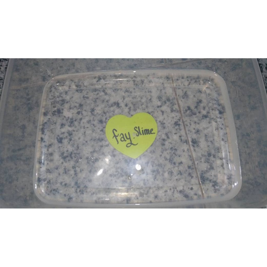 Clear Slime 1kg || Fay Slime Sidoarjo murah