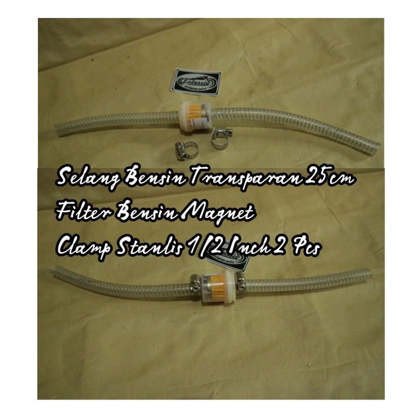 Selang Bensin Transparan/Filter Bensin Magnet