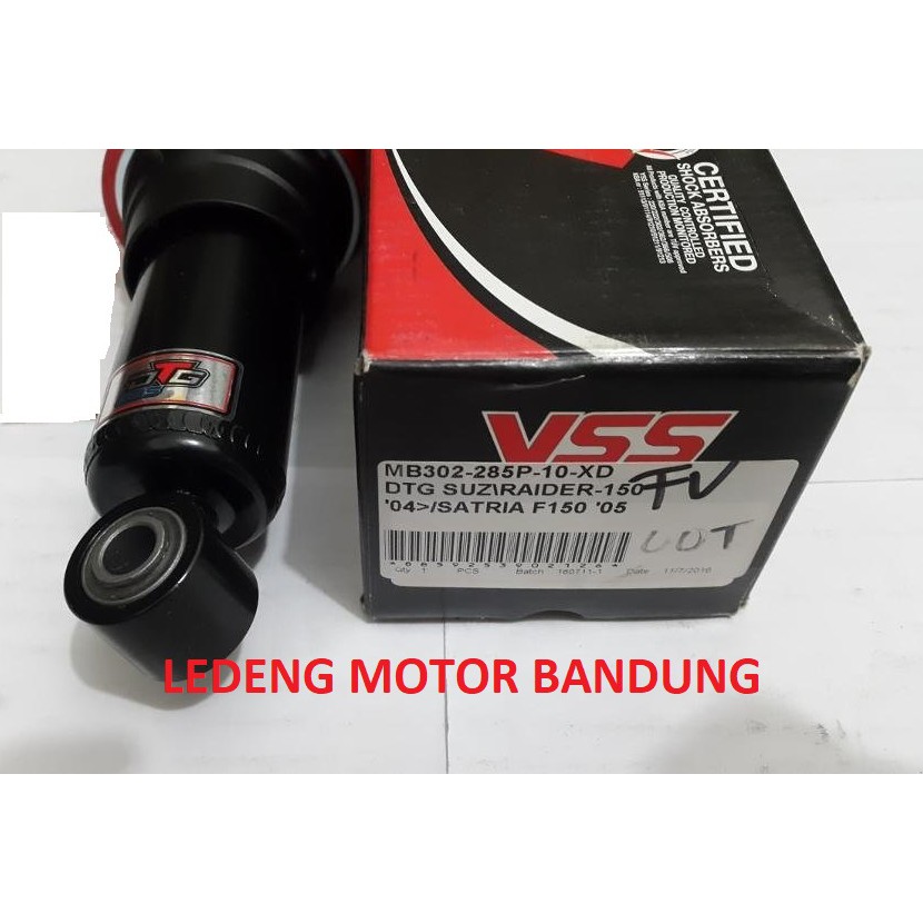 YSS DTG FU Satria 150cc Shockbreaker Mono Shock Gas Hybrid 285mm