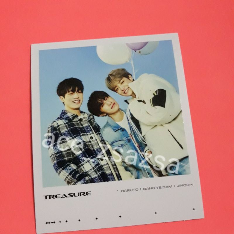 unit polaroid haruto yedam jihoon treasure