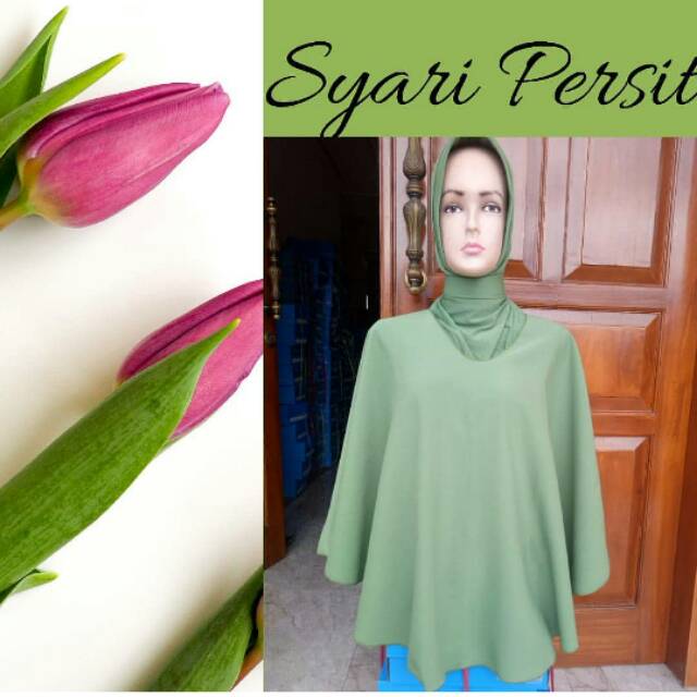 SYARI PERSIT / SELENDANG SYARI PERSIT BAHAN SEMIWOOL SRITEX