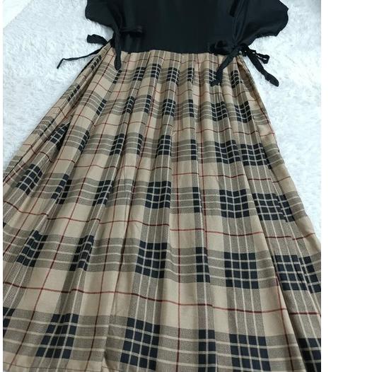 ♗ DASTER COMBINE MOTIF KOTAK KOTAK DAN VERSACE // DASTER KIMONO TALI 4 // DASTER VIRAL 2022 ♢