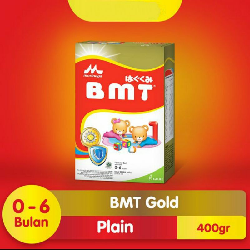 BMT Gold 400gr - Morinaga BMT Reguler 400gr - Susu Formula Bayi Morinaga